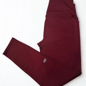 Maroon ALO Yoga Leggings